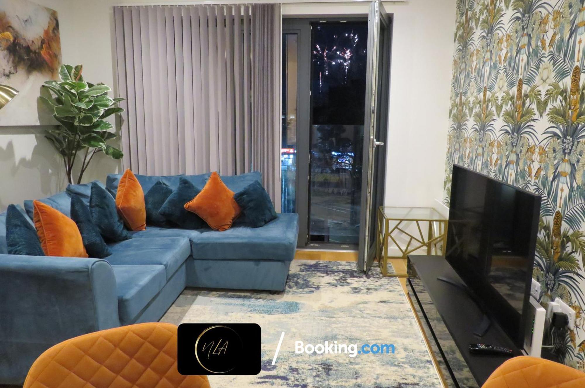City Centre Apartment With Free Parking, 2 Bathrooms, Netflix And Wifi - Suitable For Contractors And Families - By Noor Luxury Accommodations Бирмингем Экстерьер фото