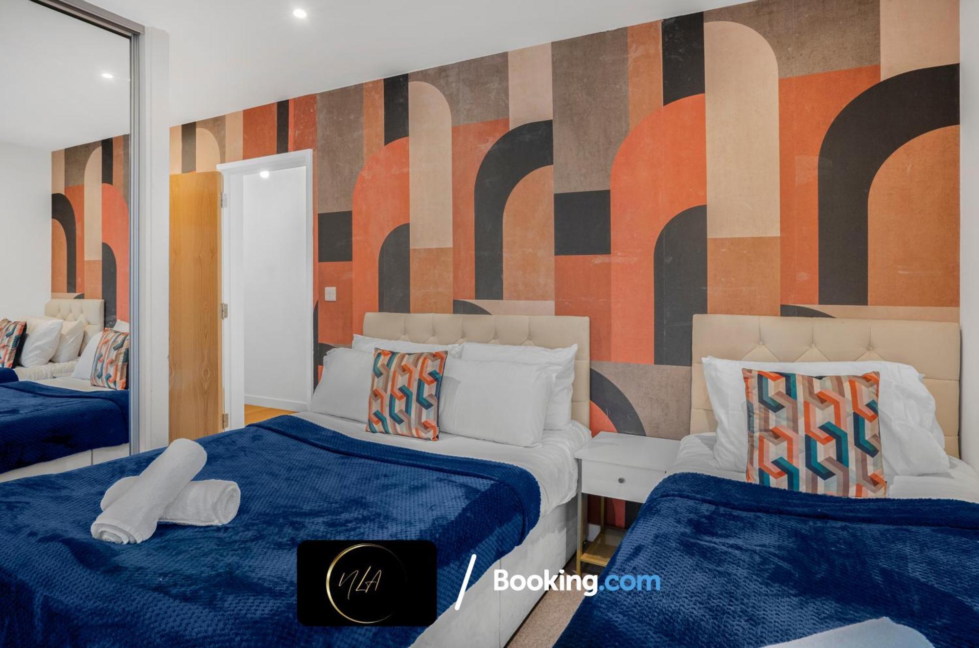 City Centre Apartment With Free Parking, 2 Bathrooms, Netflix And Wifi - Suitable For Contractors And Families - By Noor Luxury Accommodations Бирмингем Экстерьер фото